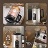 Supor 1.5L 316L Stainless Steel Electric Kettle with Digital Temperature Display CN plug (adapter included)