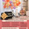 One-Year-Old Birthday Party Balloon and Photo Background Decor