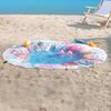 1 Sett Baby Plaskebasseng Strandteppe med Pluggpose Lett Bærbar Sammenleggbar 2-i-1 Sommerferie Småbarn Plaskebasseng Utendørs Campingmatte