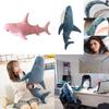 Realistisches 3D Hai Plüschtier Spielzeug Kissen zur Dekoration und als Kindergeschenk