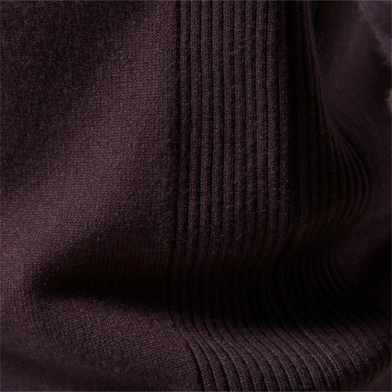 Maglione da Uomo Invernale Autunnale a 10 Colori, Girocollo Slim-Fit