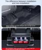 Rear Seat Floor Storage Box For Tesla Model Y 2017-2025 Rear Seat Storage Box Trash Tray Middle Storage Car Interior Accessories