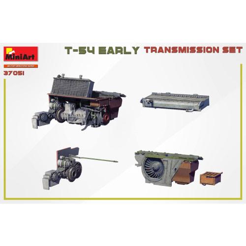 Miniart 1/35 Scale T-54 Early Model Transmission Set Plastic Model Kit MA37051