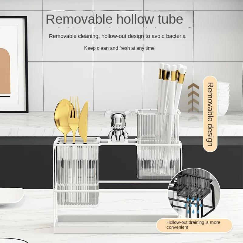 Multipurpose Kitchen Storage Rack Knife Holder Drawer Rack Cabinet Storage Holder Bathroom Organizer Shelves Drain Drying Rack