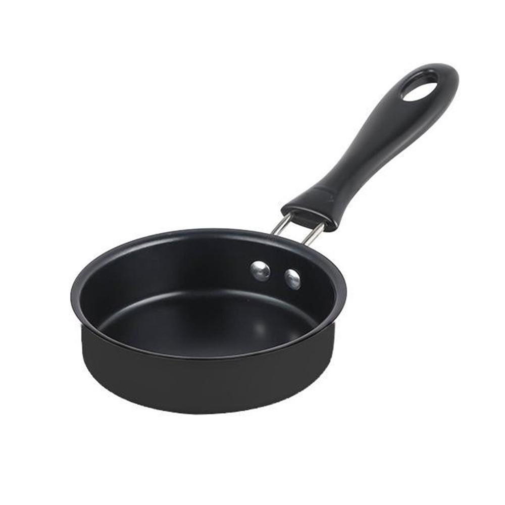 Nerezová pánev na smažení vajec Kulatý hrnec na příkrmy Nepřilnavá pánev Kuchyňské pomůcky