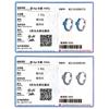 Tancise 925 Sterling Silver Zircon Earrings Drop Earrings For Women Wedding Party Gifts