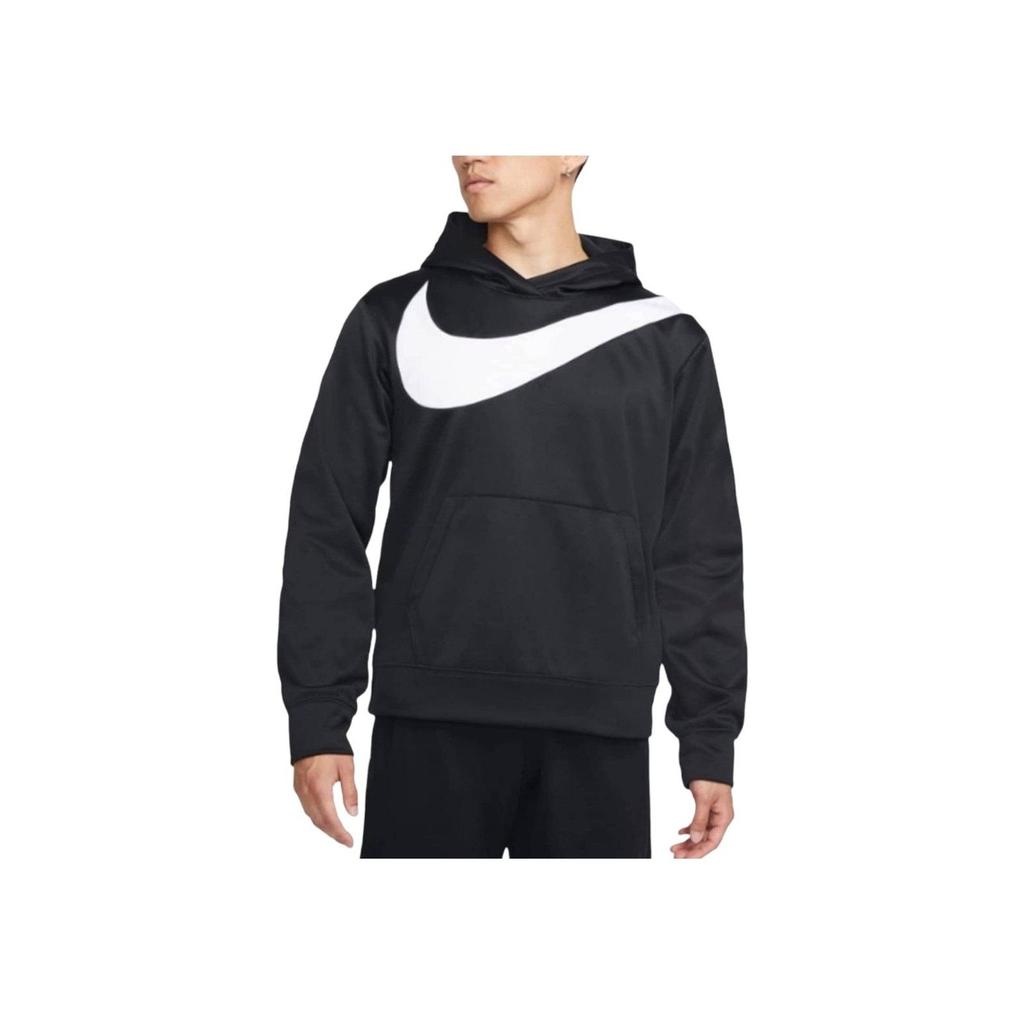 Nike Basketball Sport Big Swoosh Hoodie Men Hoodie Black CK6458-010