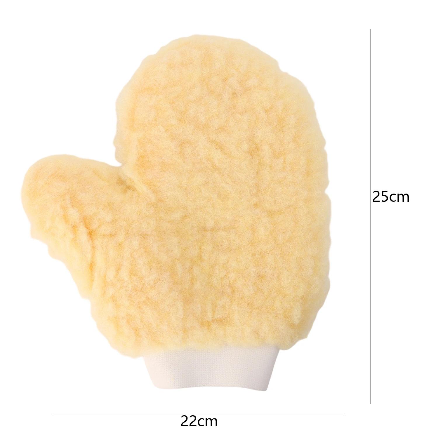 Car Cleaning Glove Motorcycle Washer Care Cars Paint Wash Care Tools Microfiber Wool Soft Auto Car Washing Glove Cleaning