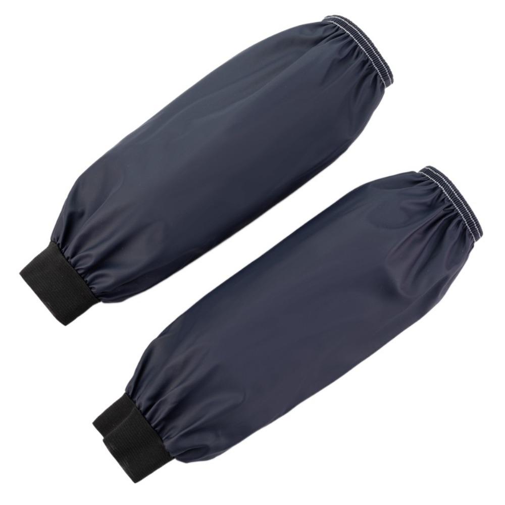 1Pair Soft Leather Oil-Proof  Sleeve Multi-function Cleaning Oversleeves Working Arm Protector