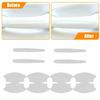 Clear Car Door Handle Bowl Sticker Protector Film Anti-Scratch Sticker Universal