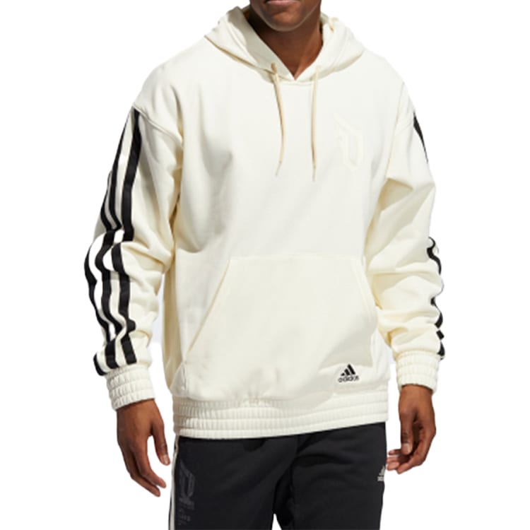 Adidas Sweatshirts Men's Ecru Hooded Moderate Regular GL7099