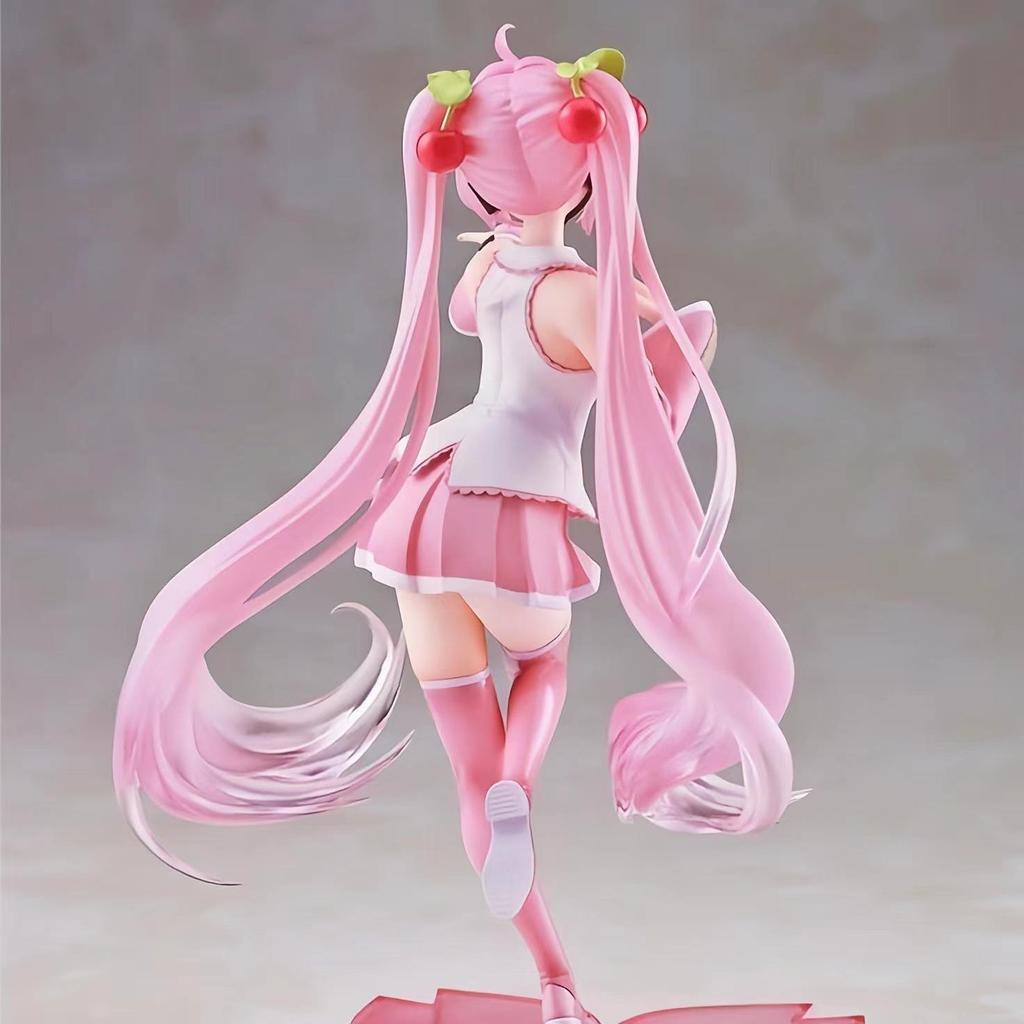Hatsune Miku Sakura Princess Anime Figure - Beautiful Girl Desktop Ornament Gift