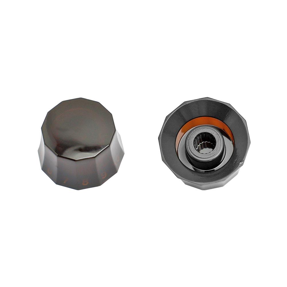 18,5×10MM Gummi-Verstärker-Lautstärkeregler-Kappe für Potentiometer und Schalter