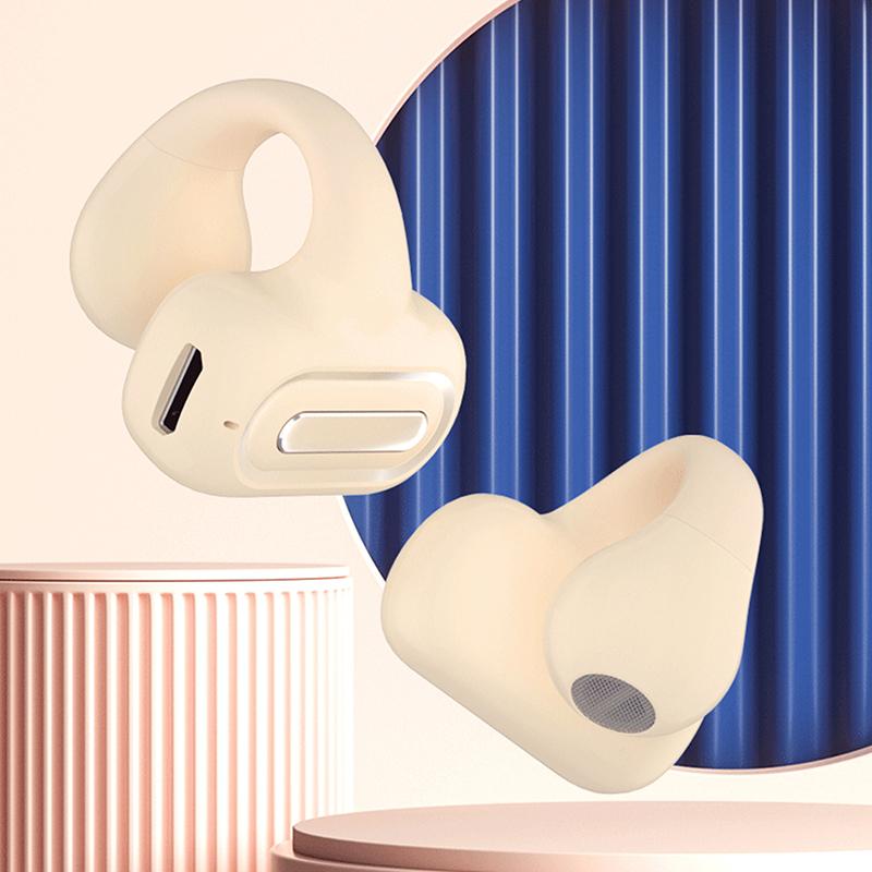 The  Air7 Ear Clip Bluetooth Headset High-Power Single-Ear Wireless Gaming Headset The Ear Concept Bone Conduction