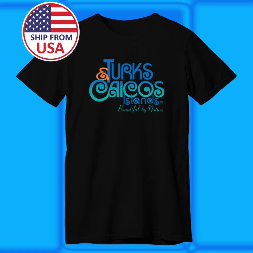 Turks and Caicos Islands Men s Black Size S-5XL S