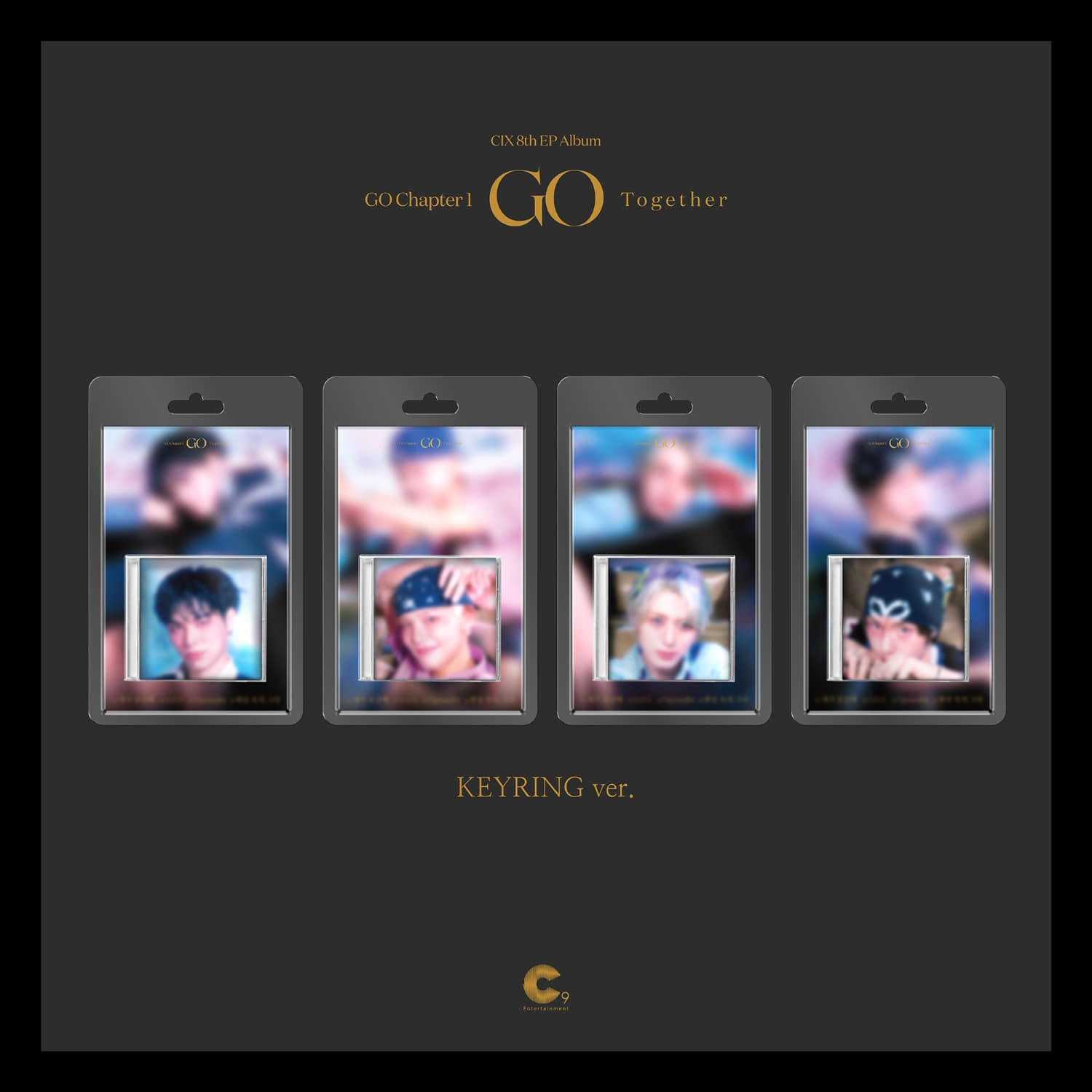 

(KEYRING ver.) CIX [GO Chapter 1 : GO Together] 8th MINI ALBUM RANDOM