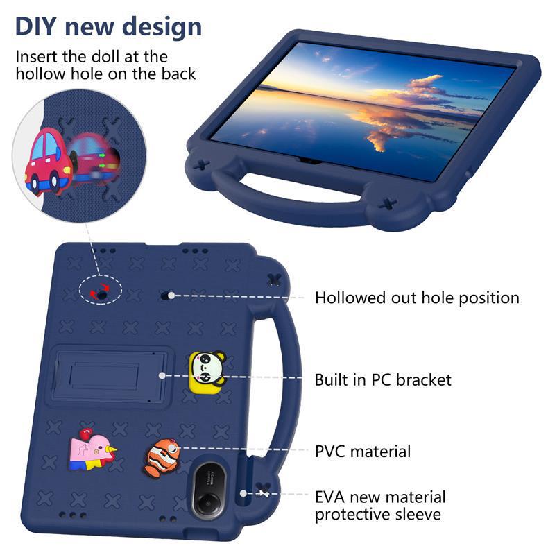 Redmi Pad 2 11" (2025) Custodia Antigoccia Cartoon per Tablet
