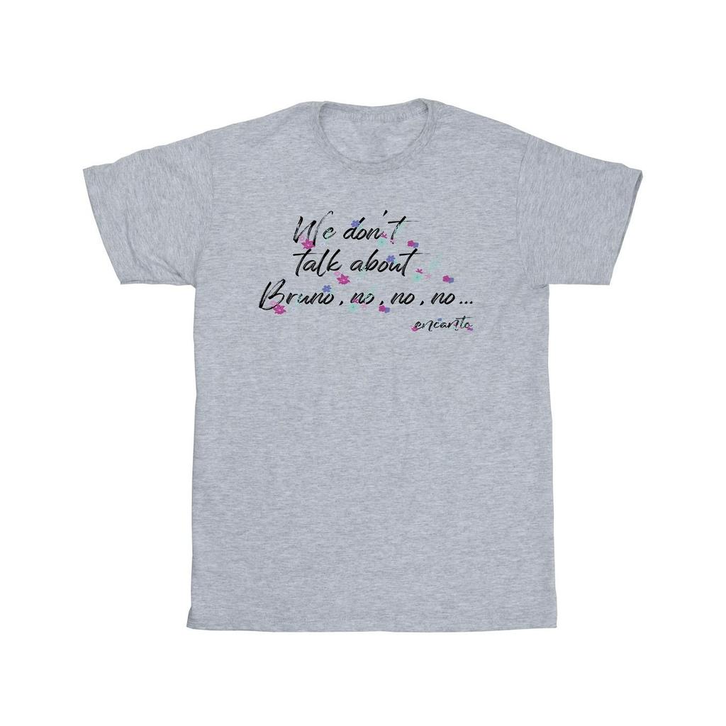 Disney Mens Encanto We Dont Talk About Bruno No No T-Shirt