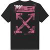 OFF WHITE Impressionism Diagonal Stencil Tee OMAA038R191850151028