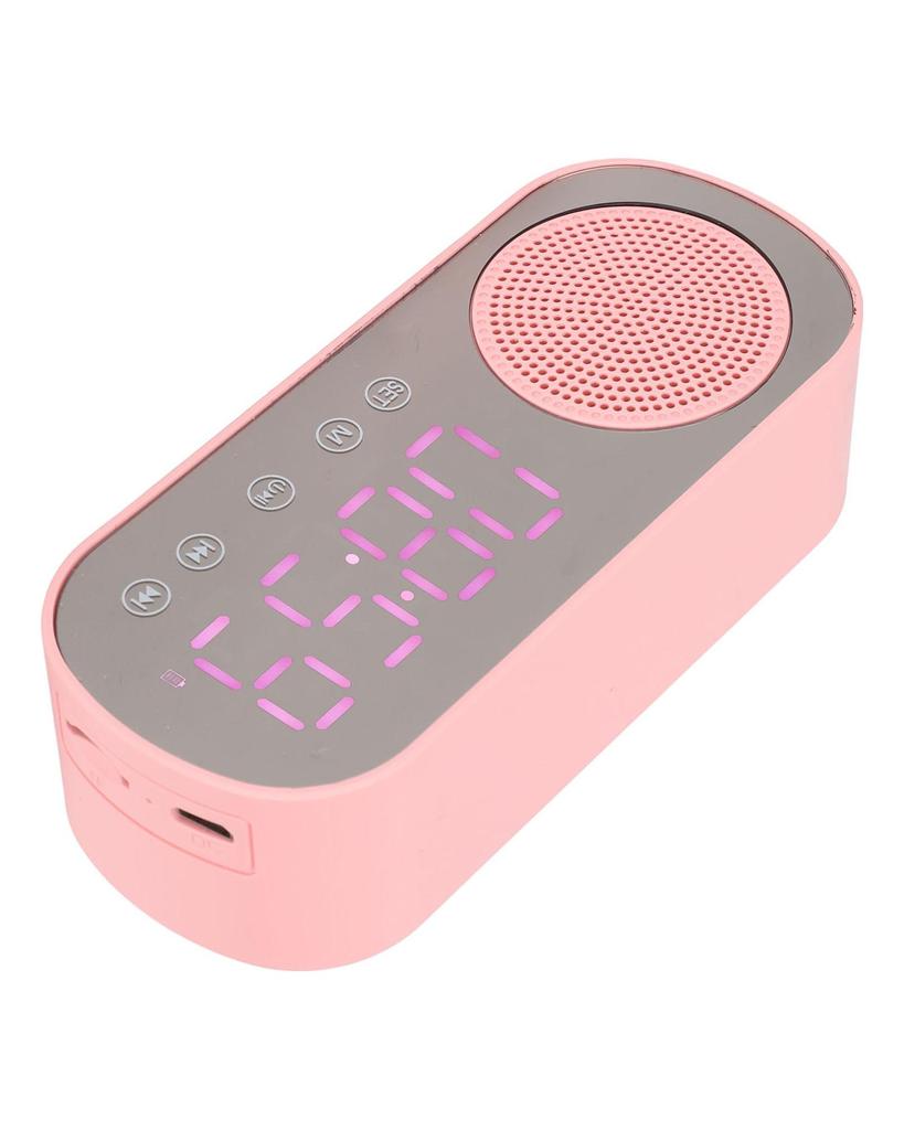 Wecker Bluetooth Lautsprecher HIFI LED Spiegel Bildschirm Micro USB Lade FM Radio Digital Uhr für