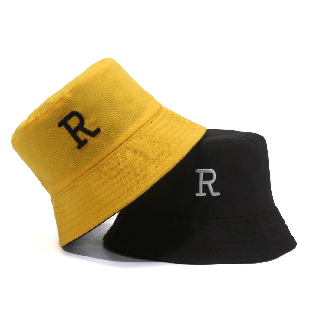 Hat autumn double-sided bucket hat women's spring summer sun hat Japanese new student basin hat cute