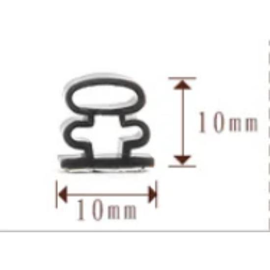 

6M силиконовая резиновая уплотнительная лента для дверей, окон, звукоизоляционная лента, самоклеящаяся лента 10x1/6/8/10/12/15 мм, оконная фурнитура 6M