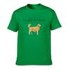 Anatomy Of A Golden Retriever Funny Dog Diagram Unisex Summer Washed Tee Loose Distressed Top
