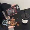 Metal Band System Of A Down Phone Case For IPhone 17 16 15 14 13 12 11 Corrugated Frosted Soft Cover Anti-Slip