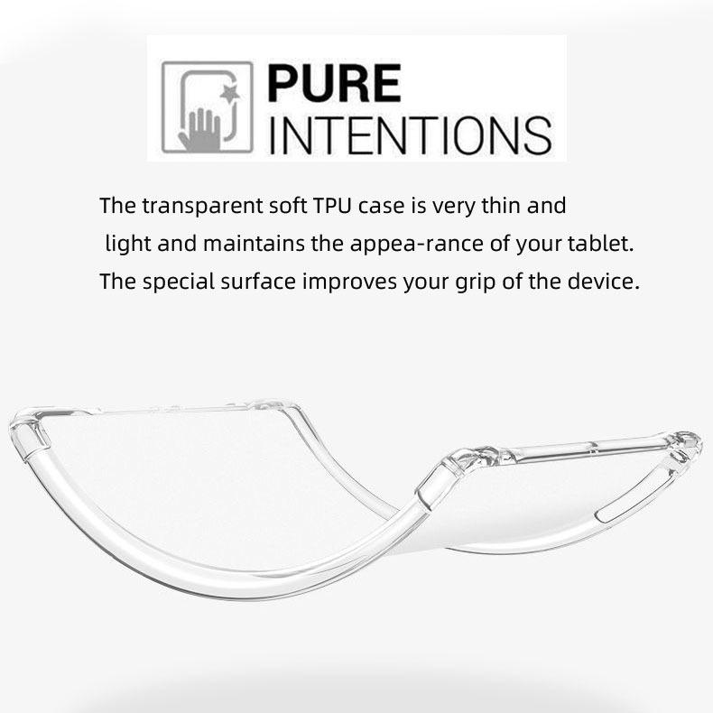 Transparent Soft Shell Case for Kindle Oasis and KPW Readers with Airbag Full Coverage