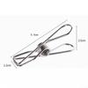 20 Pcs Stainless Steel Clothes Pegs Hanging Pins Clips Laundry Sets Accessaries