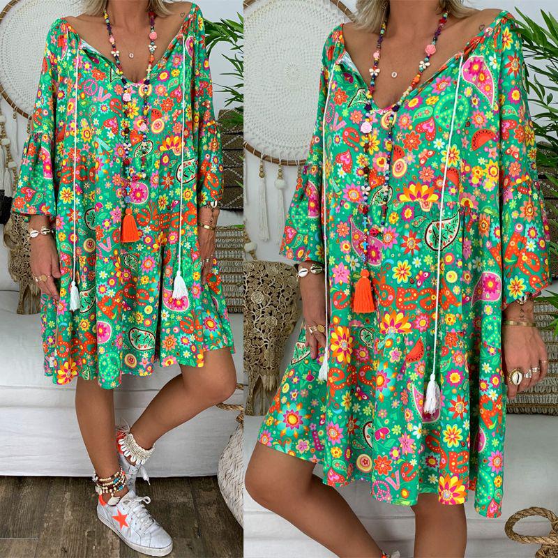 boho summer dresses plus size