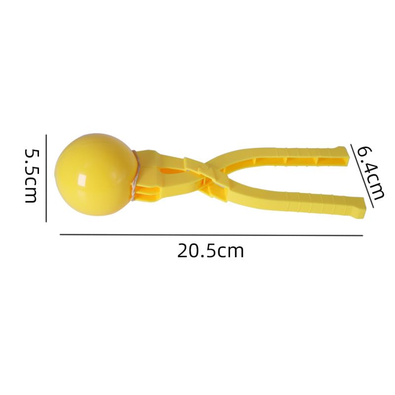 Zestaw do robienia śnieżek 4 sztuki, Przyrząd do robienia śnieżek, do bitew na śnieżki i zabawy na śniegu, Zabawka zimowa, Bałwan, Przyrząd do robienia śnieżek, Masa śnieżna