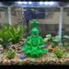 3D Printed Christmas Aquarium Hideout Cave Hollow Betta Fish Hideout Aquarium Decoration  Aquarium