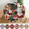 Christmas Tablecloth Circular Dining Table Tablecloth (straight Edge)