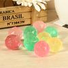 3Pcs 32 Diamond Irregular Bouncy Balls Assorted Colors Spider Man High Bounc