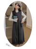 2026 Women's Quilted Sleeveless Tulip Dress with Knit Cardigan Set - Versatile Layering Fashion