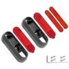 Upgrade Reflective Sticker Modifited Front Rear Wheel Hub Protective Shell for Ninebot Max G30 G30D Electric Scooter Reflector
