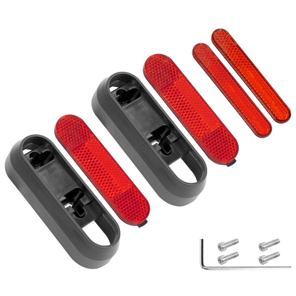 Upgrade Reflective Sticker Modifited Front Rear Wheel Hub Protective Shell for Ninebot Max G30 G30D Electric Scooter Reflector