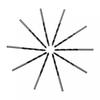10 X 3mm Drill Bit Diameter Wood Drills With Center Point Portable Premium