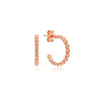 Tirrlirr Brisa Point Silver Pink Line Earrings Tessvp14937