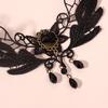 Dark Gothic Lolita Chocker Neckchain Collar with Gift Box