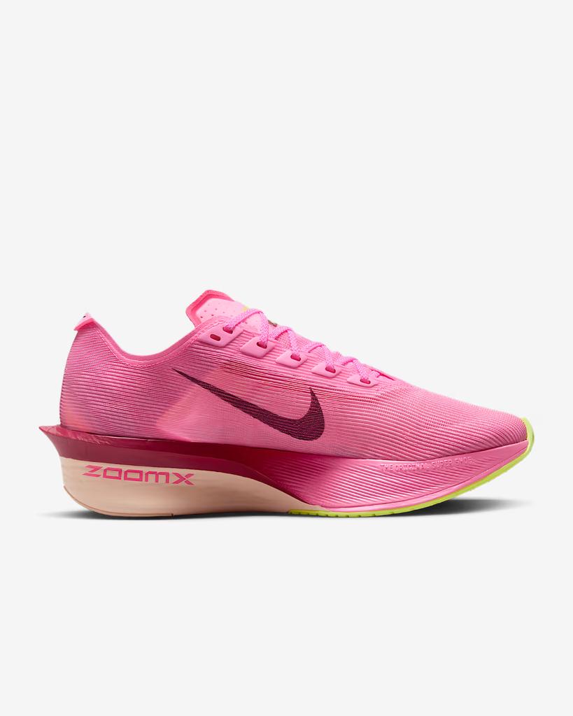 HF6412-601 Nike Vaporfly 4 Pink Spell Hyper Pink Volt Ice Bordeaux (Women's)