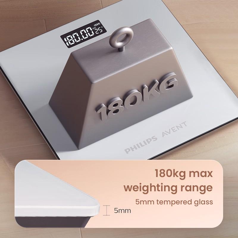 Philips Avent Vücut Ağırlık Ölçeği BBL60383AE/93 Oda Sıcaklığı Göstergeli Ev Tipi Elektronik Ağırlık Ölçeği