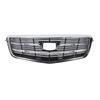 Front Bumper Upper Grille 22879627 Rugged Front Upper Hood Grill Replacement for ATS 2015 2019 Electroplated