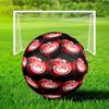 Olympiacos Fc: Red And Black Pride Soccer Ball Size 5 Soccer Ball, Machine-stitched, Durable, Suitable for Training and Matches Fan Gift