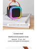 K12 Bluetooth 5.3 Portable Karaoke Speaker & Wireless Microphone for KTV and Family Singing Sessions