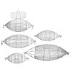 Fishing Bait Cage Stainless Steel Lure Cage Carp Fishing Trap Basket Feeder Holder for Shrimp Crab F