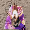 Anime No Game No Life Vintage Microfiber Printed Beach Towel Mountain Climbing Yoga Beach Swimming Running Absorbent Soft Towel