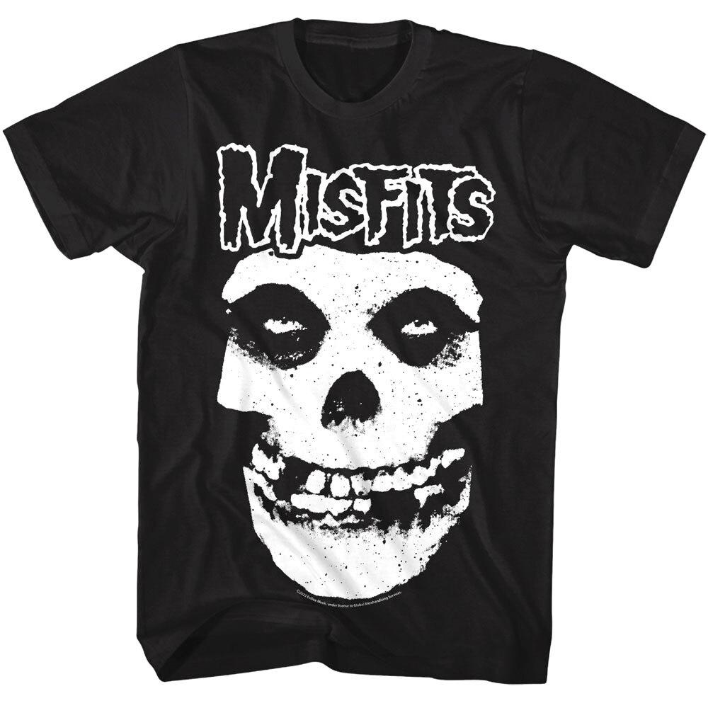 Мужская футболка с логотипом-черепом Misfits, мерч для концертов панк-рок группы, унисекс XXL