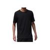 Jordan Solid Quick-Dry Comfortable Casual Short Sleeve T-Shirt Men Tops Black FN5865010